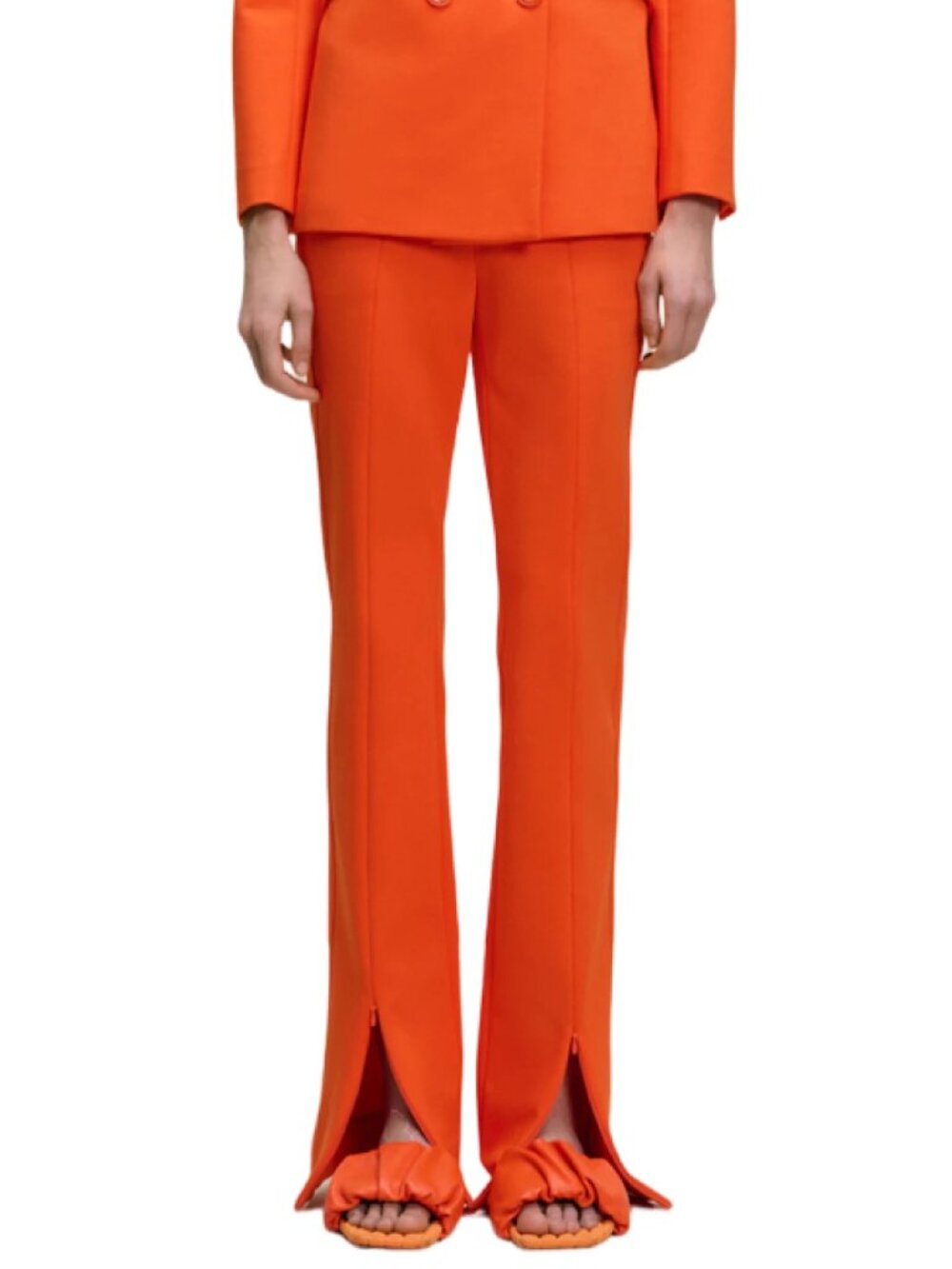 Dorothee Schumacher Emotional Essence Spiced Orange Ponte Trousers